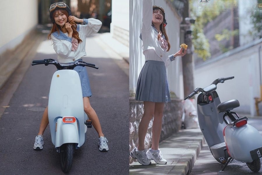 mẫu xe đạp điện thời trang 2024 VO mẫu xe đạp điện thời trang 2024 VO