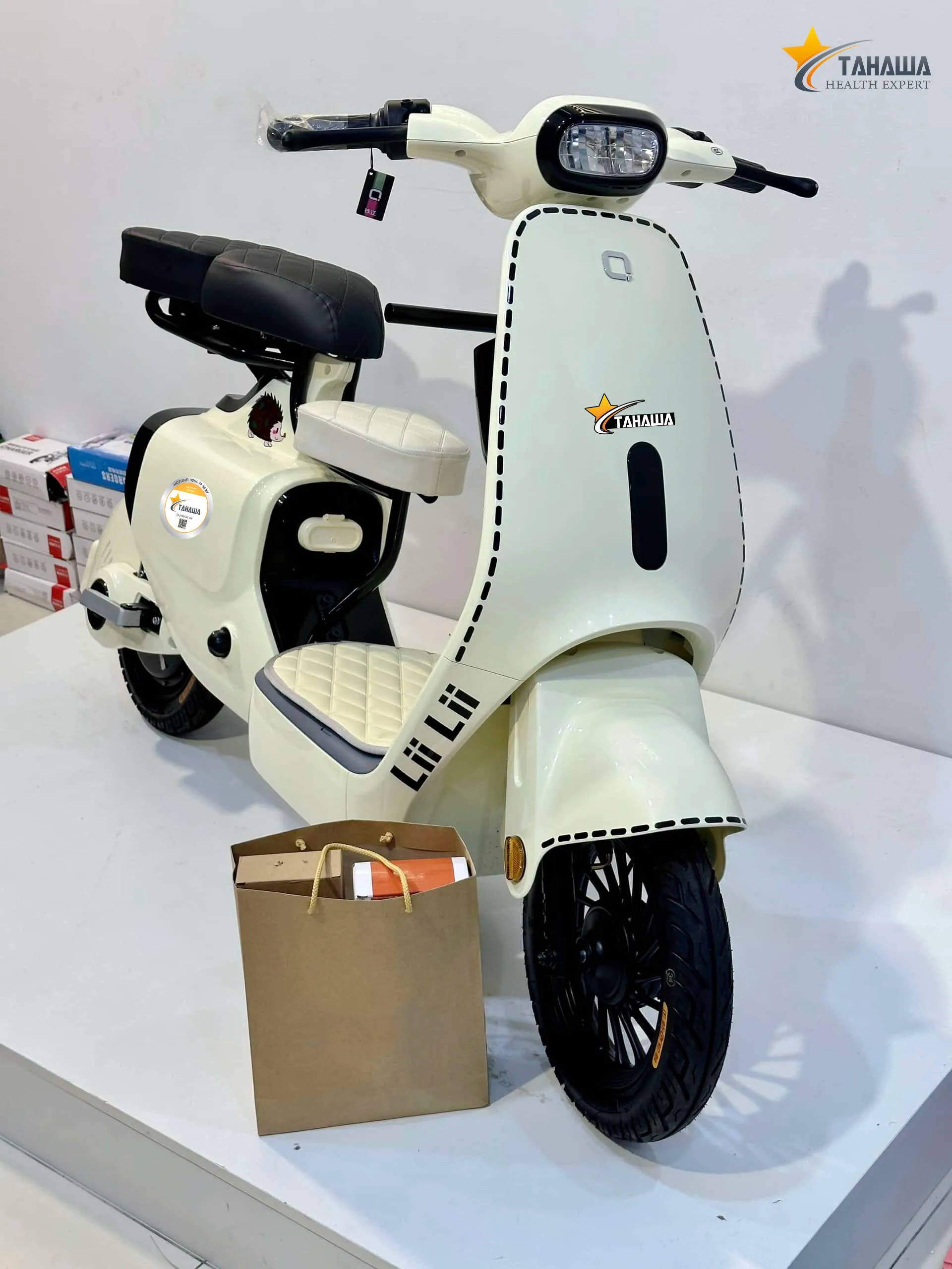 Xe Đạp Điện TAHAWA TH-VC1 Phối Màu Theo Yêu Cầu, Full Phụ Kiện Xe Đạp Điện TAHAWA TH-VC1 Phối Màu Theo Yêu Cầu, Full Phụ Kiện