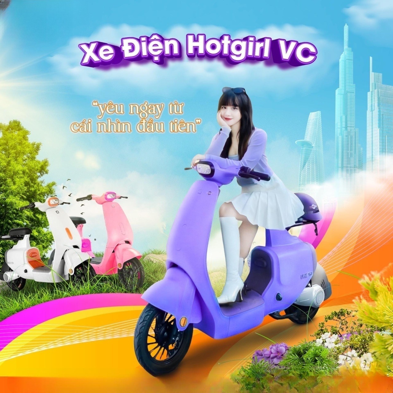 Xe điện Tahawa TH-VC1 màu tím – Nét đẹp công nghệ cao cấp Xe điện Tahawa TH-VC1 màu tím – Nét đẹp công nghệ cao cấp