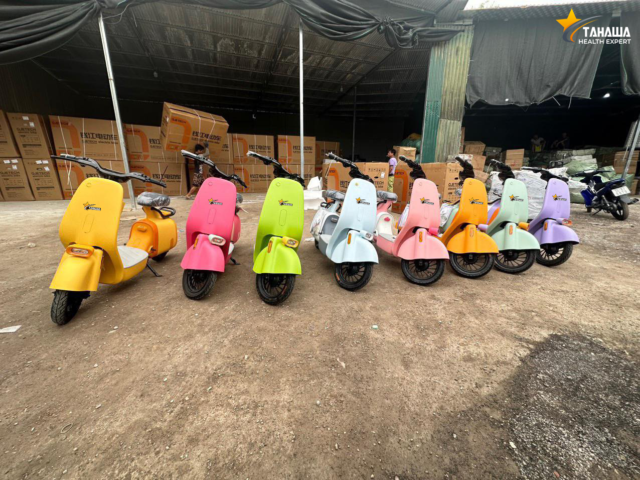 XE ĐẠP ĐIỆN TAHAWA TH-VO2 THÔNG MINH CỰC XINH XE ĐẠP ĐIỆN TAHAWA TH-VO2 THÔNG MINH CỰC XINH