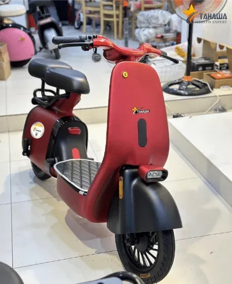 Xe đạp điện Tahawa TH-VO2 2025 màu đỏ Xe đạp điện Tahawa TH-VO2 2025 màu đỏ
