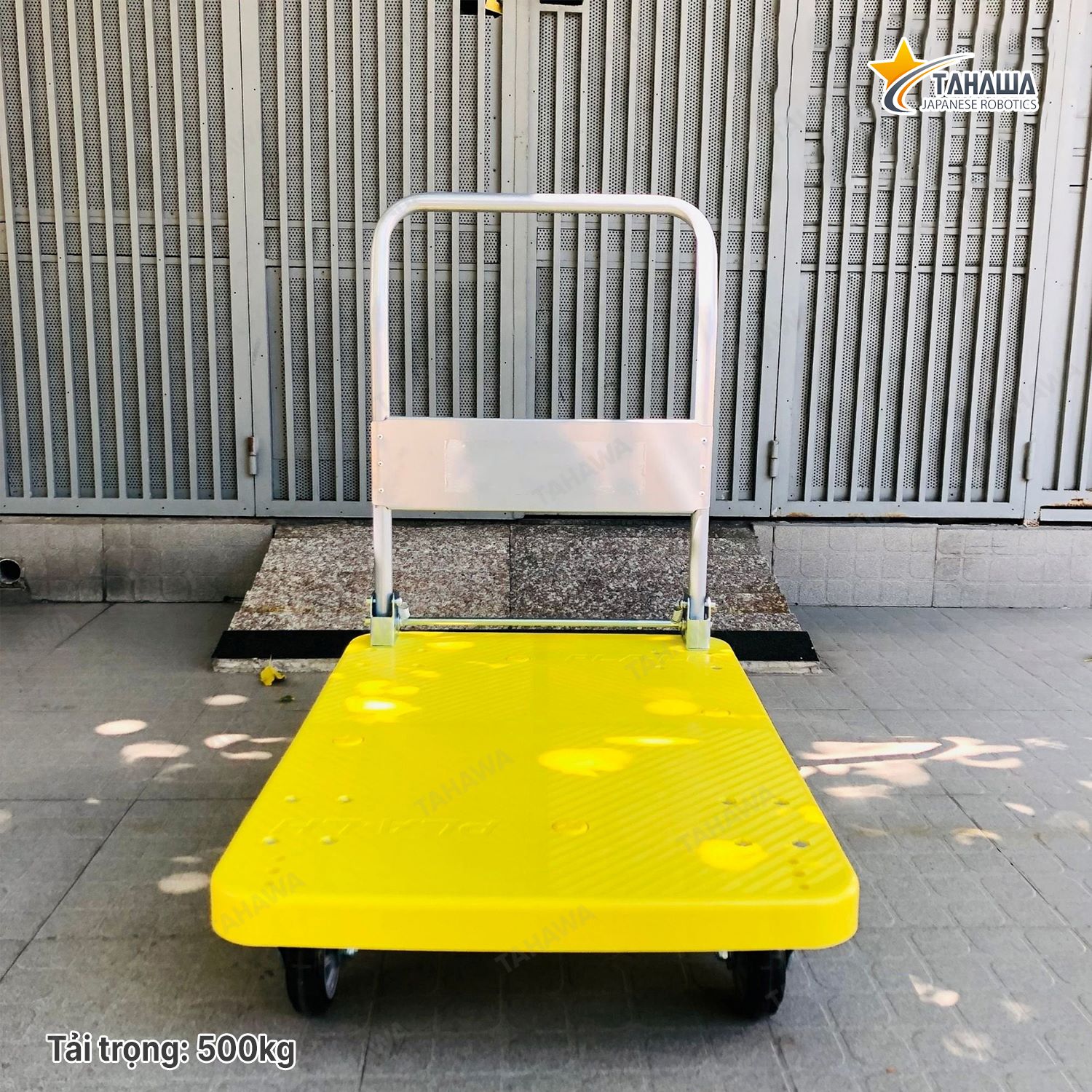900 Xe đẩy hàng sàn nhựa TAHAWA T500, tải trọng 500kg