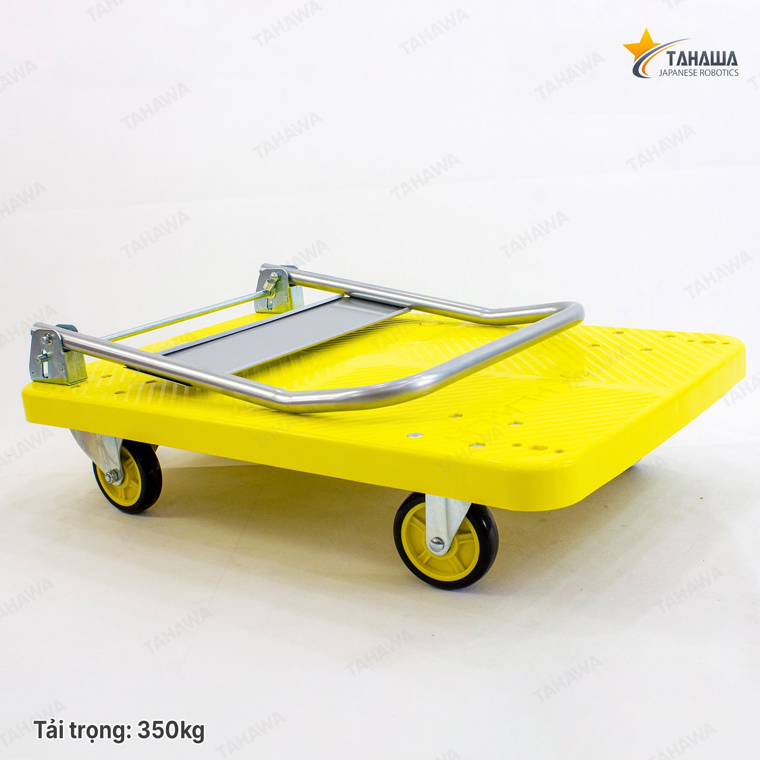 Xe đẩy hàng sàn nhựa TAHAWA T350, tải trọng 350kg Xe đẩy hàng sàn nhựa TAHAWA T350, tải trọng 350kg