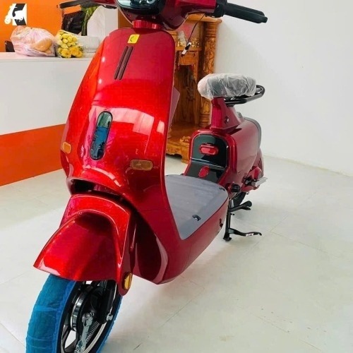 Xe đạp điện Tahawa TH-K1 2025 màu đỏ