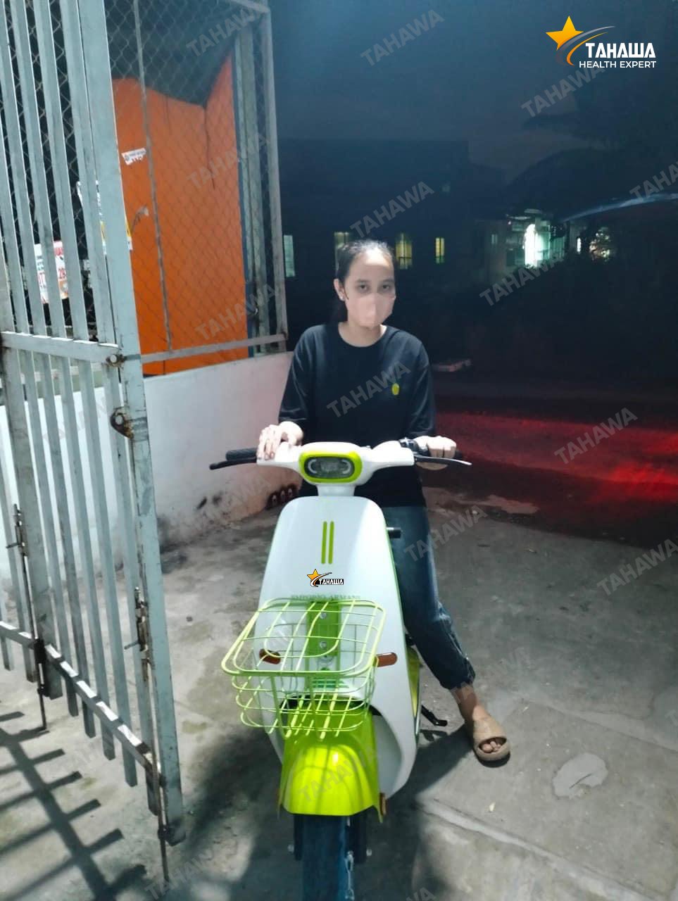 xe đạp điện tahawa thiết kế đẹp, bắt mắt