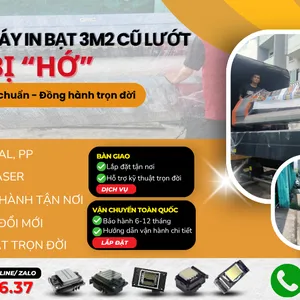 Cách chọn máy in bạt 3m2 cũ lướt chất lượng không bị 'hớ'