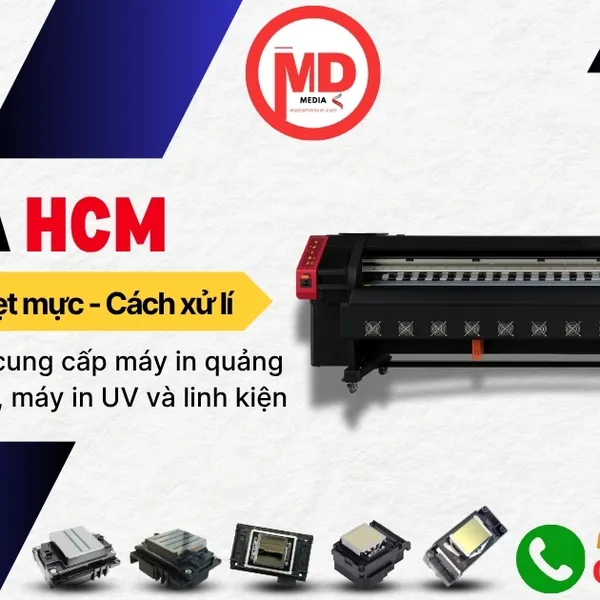 Máy In Khổ Lớn Bị Nghẹt Mực? 5 Cách Xử Lý Hiệu Quả Tại Nhà