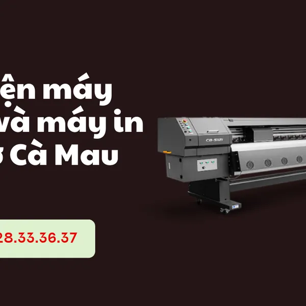 Linh kiện máy in bạt và máy in decal ở Cà Mau – Hướng dẫn chọn mua và địa chỉ uy tín