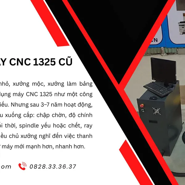 THU MUA MÁY CNC 1325 CŨ – GIÁ CAO, TẬN NƠI, KHÔNG ÉP GIÁ