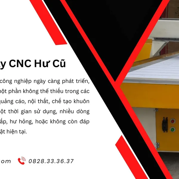 Thu Mua Máy CNC Hư Cũ – Thanh Lý Nhanh Gọn, Giá Cao, Hỗ Trợ Tận Xưởng