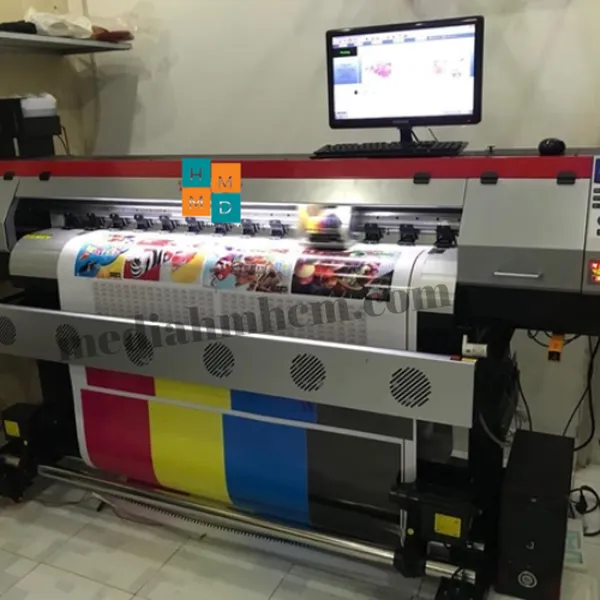 Máy in decal khổ 1m6 cũ