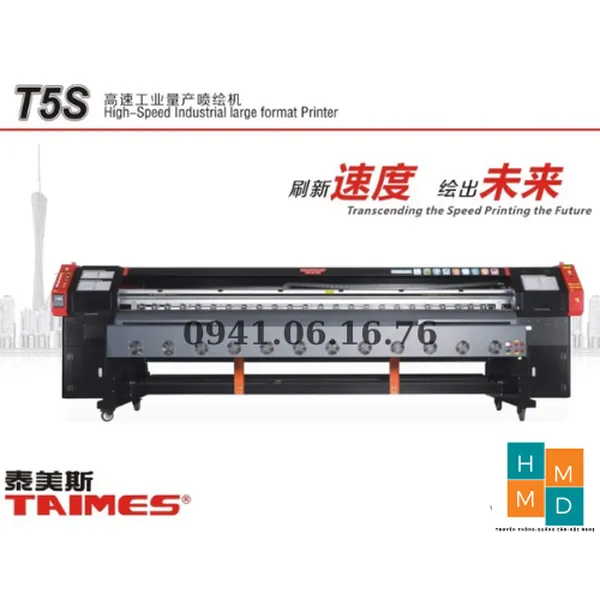Máy in decal khổ 3m2 Taimes T5S