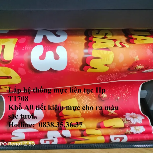 Có nên lắp hệ thống Hp t1708 để tiết kiệm mực không ?