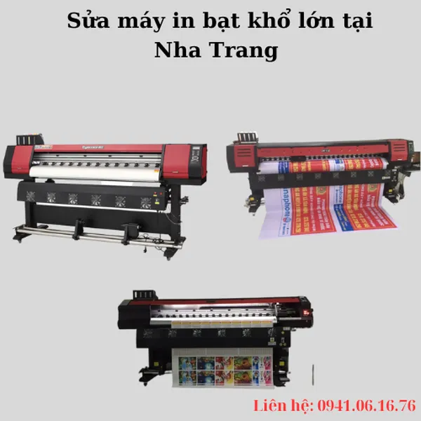 Sửa máy in bạt khổ lớn tại Nha Trang