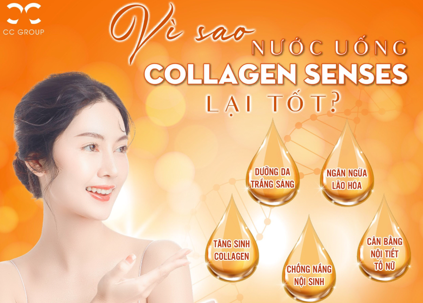 Vì sao collagen senses lại tốt cho da và xương tóc Vì sao collagen senses lại tốt cho da và xương tóc