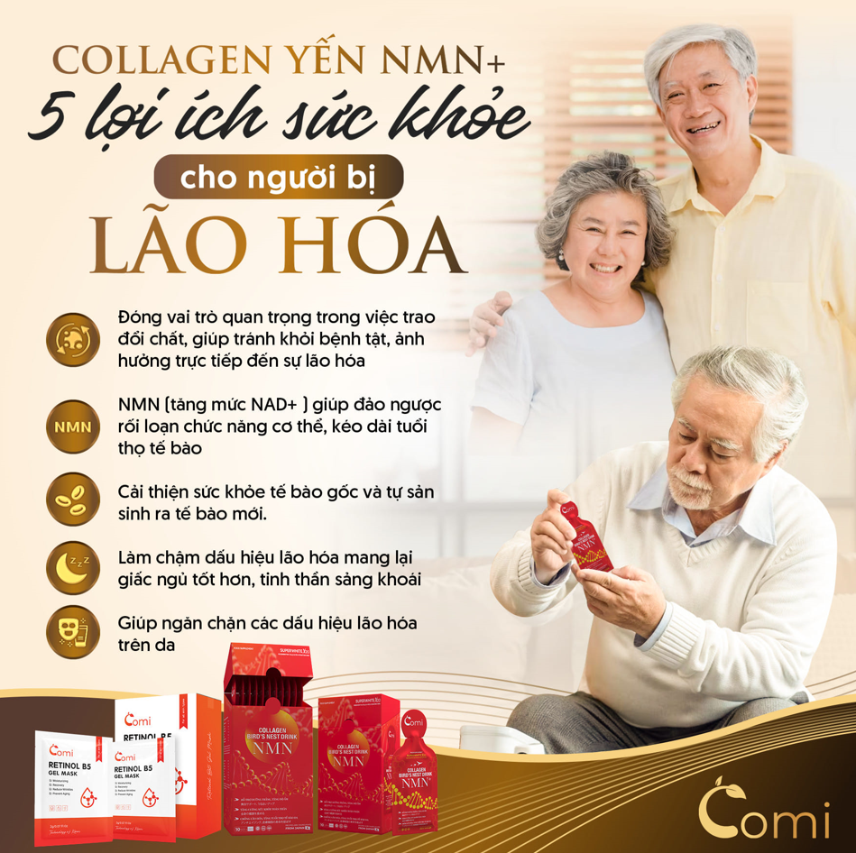 5 lợ ích sức khỏe collagen comi yến nmn 5 lợ ích sức khỏe collagen comi yến nmn