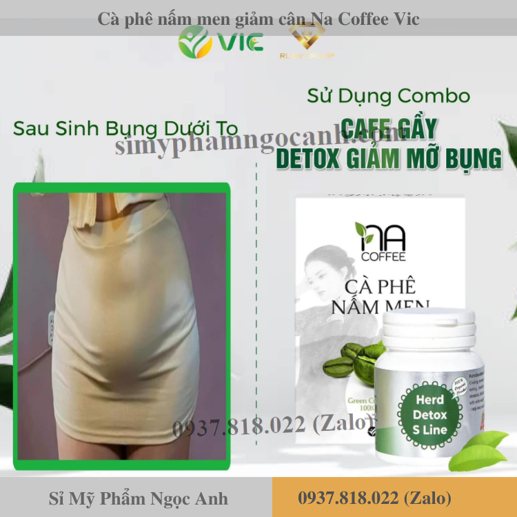 Cà phê nấm men giảm cân na coffee vic có hại không Cà phê nấm men giảm cân na coffee vic có hại không