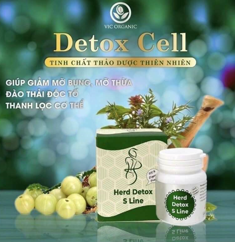 Công dụng detox giảm cân herd detox sline Công dụng detox giảm cân herd detox sline