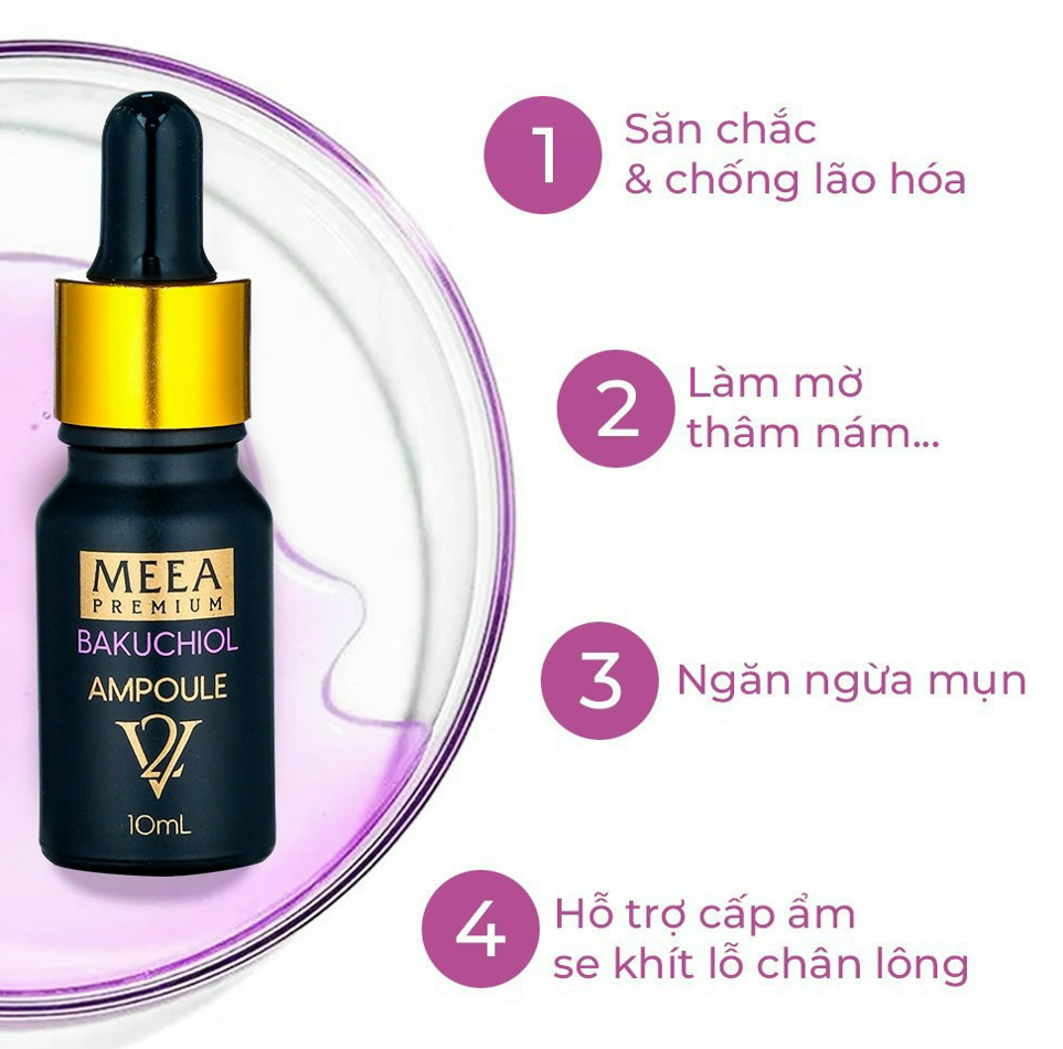 Công dụng serum dưỡng trắng bakuchiol v2 meea orgin Công dụng serum dưỡng trắng bakuchiol v2 meea orgin