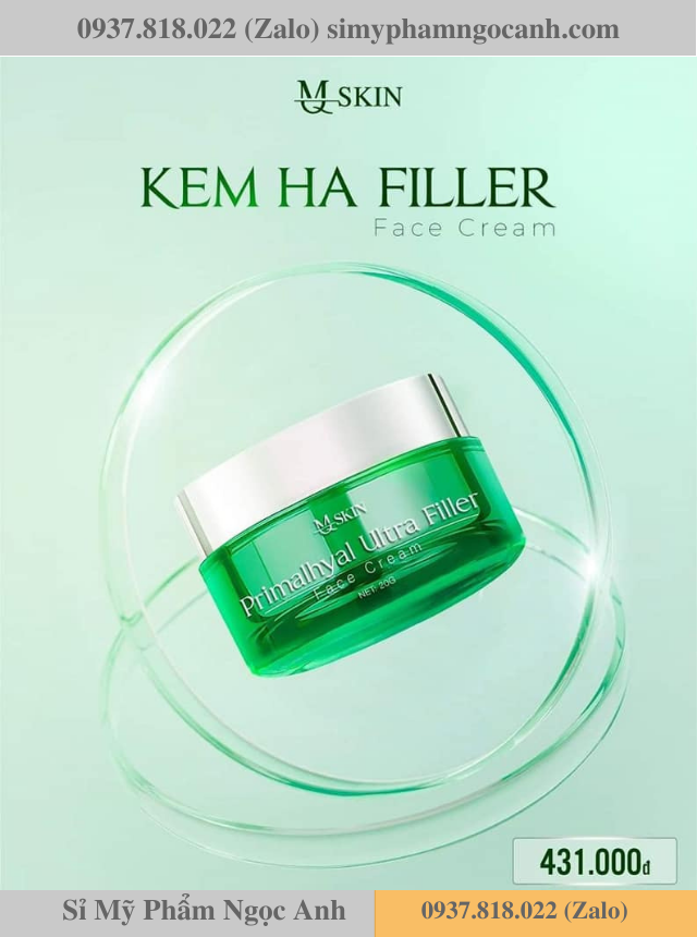 Kem dưỡng ha filler mq skin giá bao nhiêu Kem dưỡng ha filler mq skin giá bao nhiêu