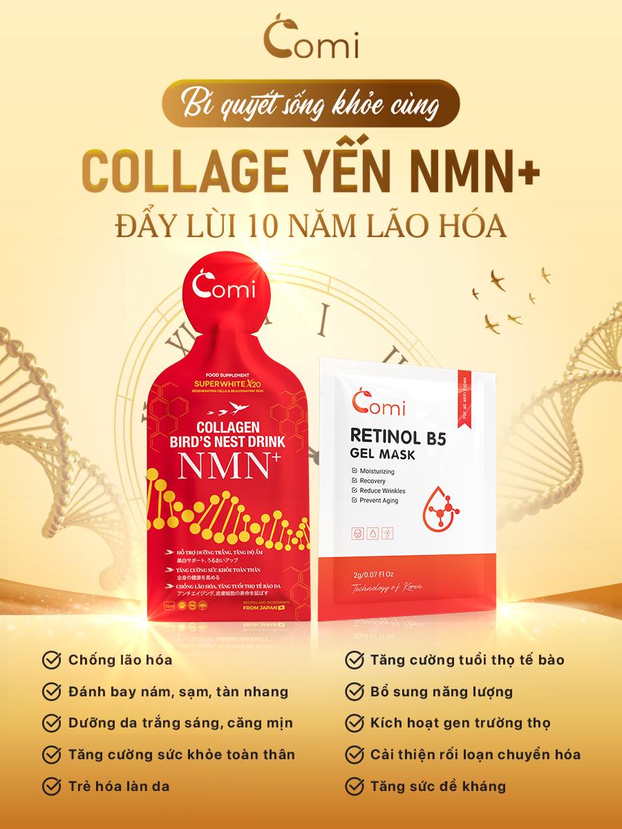 Liệu trình collagen comi yến nmn Liệu trình collagen comi yến nmn
