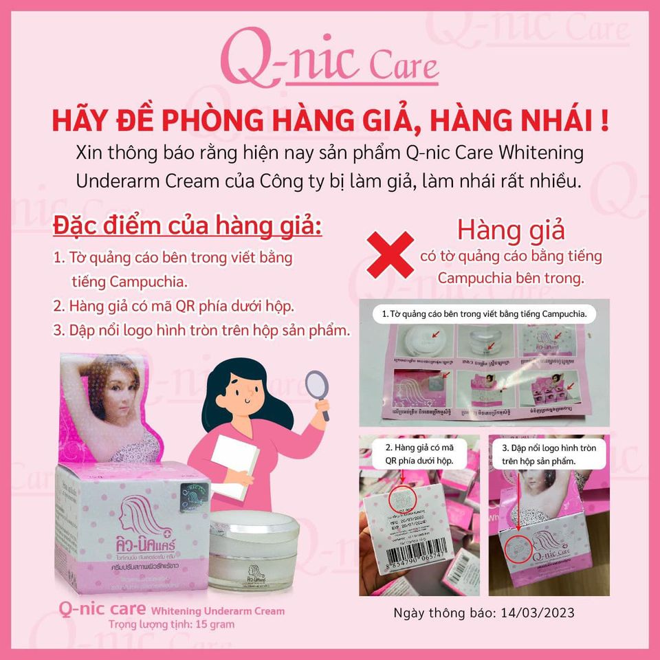 Phân biệt hàng giả q nic Phân biệt hàng giả q nic