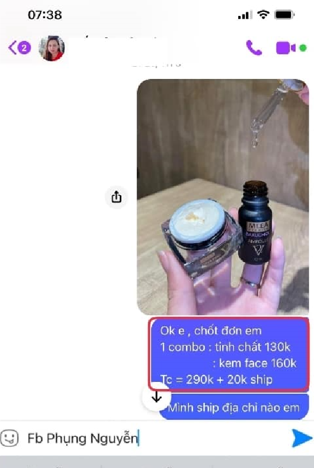 Phản hồi serum dưỡng trắng bakuchiol v2 meea orgin Phản hồi serum dưỡng trắng bakuchiol v2 meea orgin