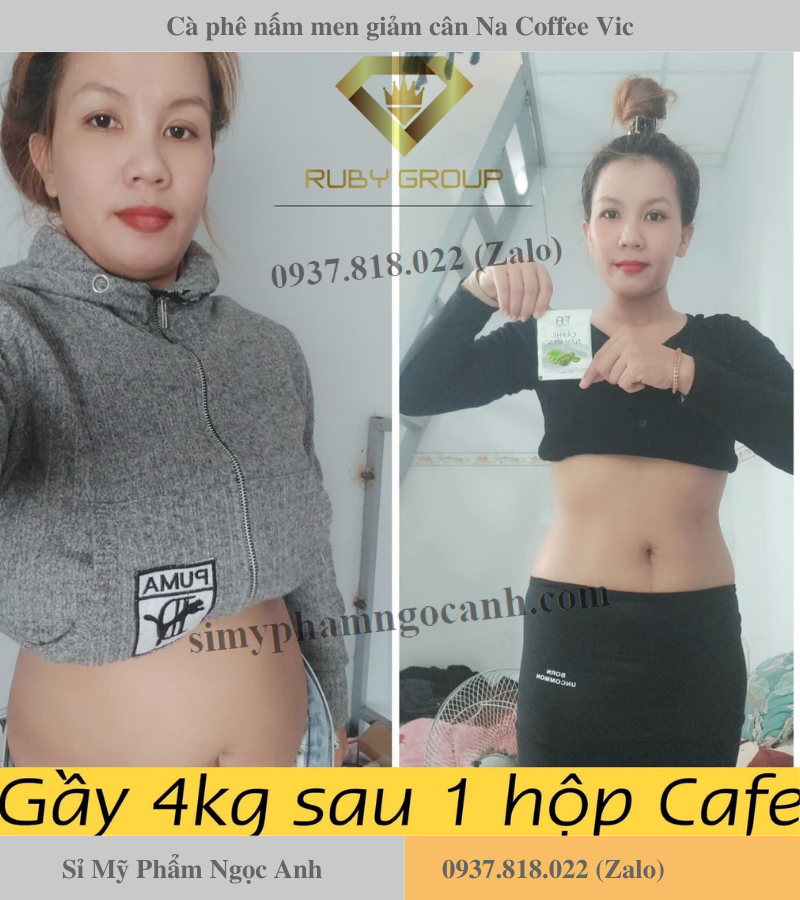 Review cà phê nấm men giảm cân na coffee vic Review cà phê nấm men giảm cân na coffee vic