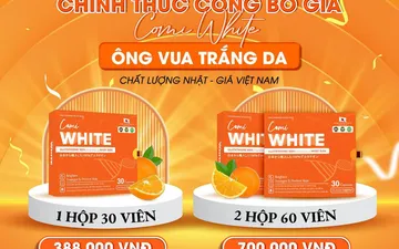 Cách dùng viên uống trắng da comi white