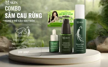Serum Tái Tạo Da Sâm Cau Rừng Mq skin Có Tốt Không