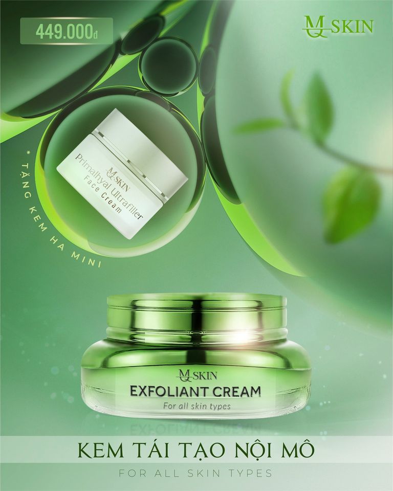Ưu điểm kem tái tạo da nội mô mq skin Ưu điểm kem tái tạo da nội mô mq skin