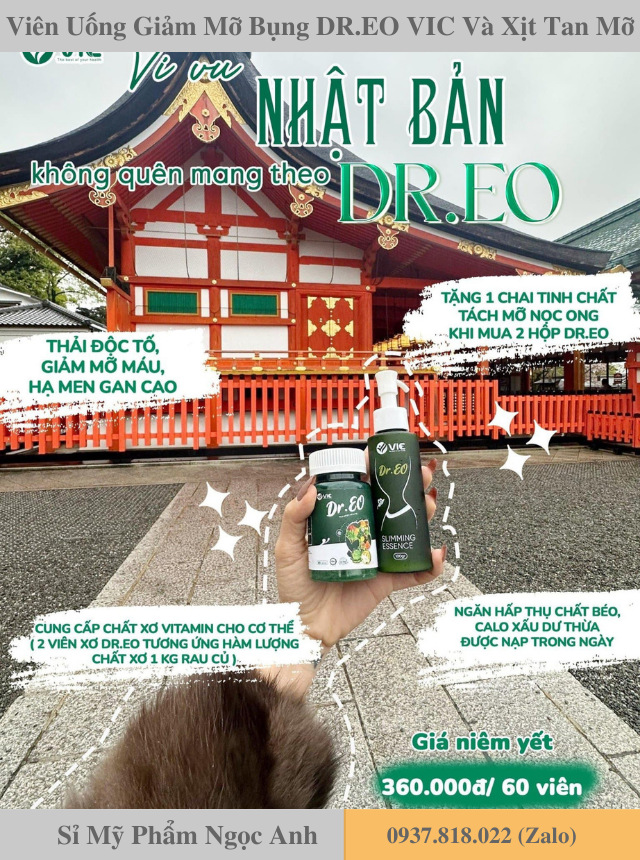 Ưu điểm viên uống giảm mỡ bụng dr eo vic Ưu điểm viên uống giảm mỡ bụng dr eo vic