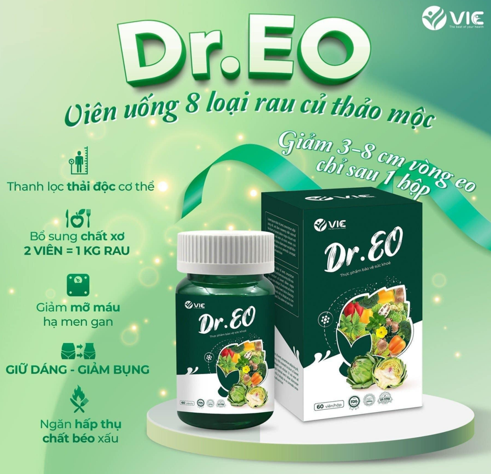 Viên uống giảm mỡ bụng dr eo vic
