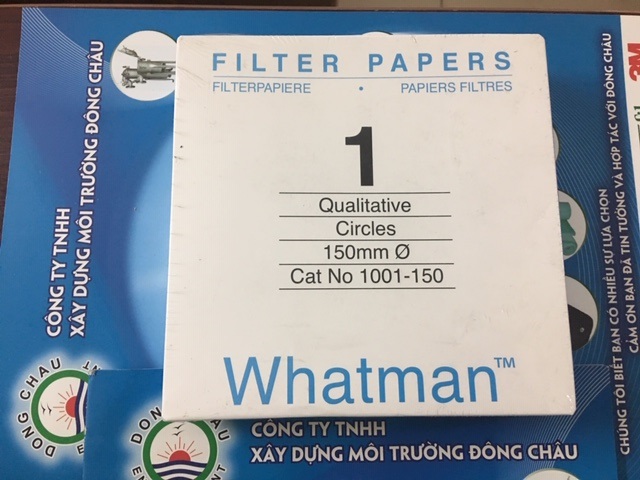 phân phối giá sỉ 1001-150 Giấy Lọc Whatman Số 1 Đường Kính 150mm