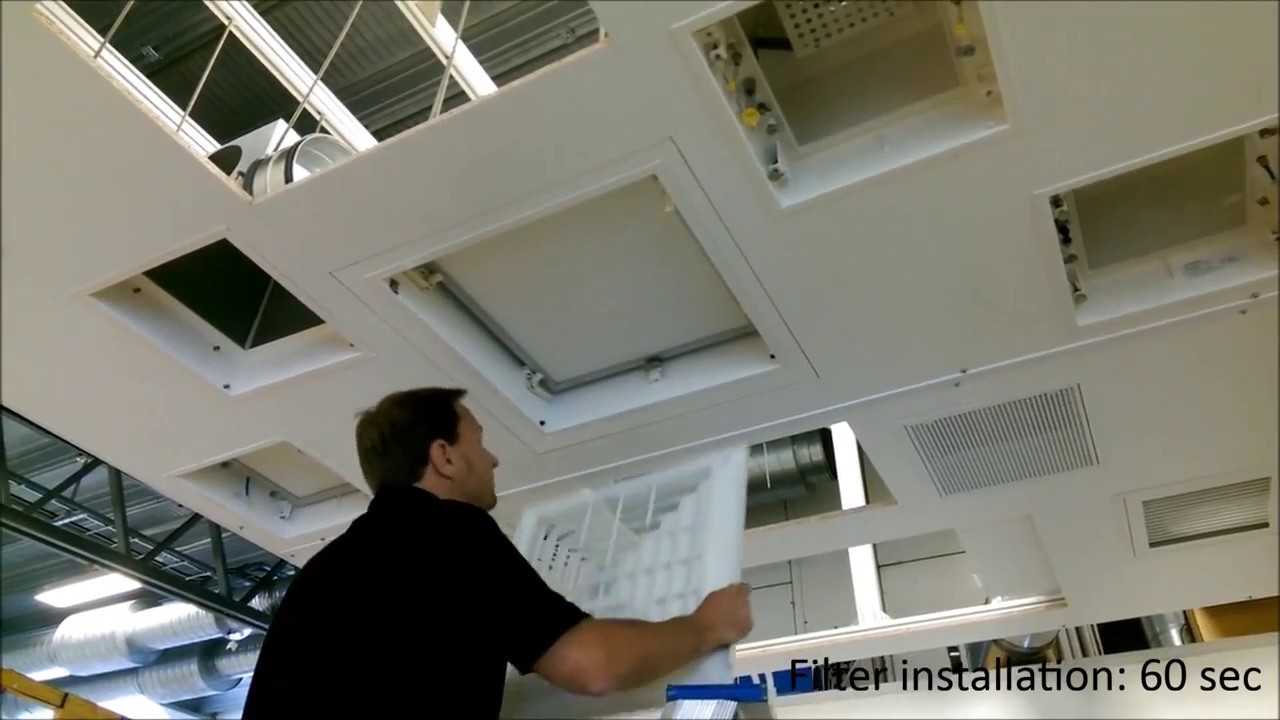 Khung lọc khí Hepa Camfil chịu nhiệt độ cao