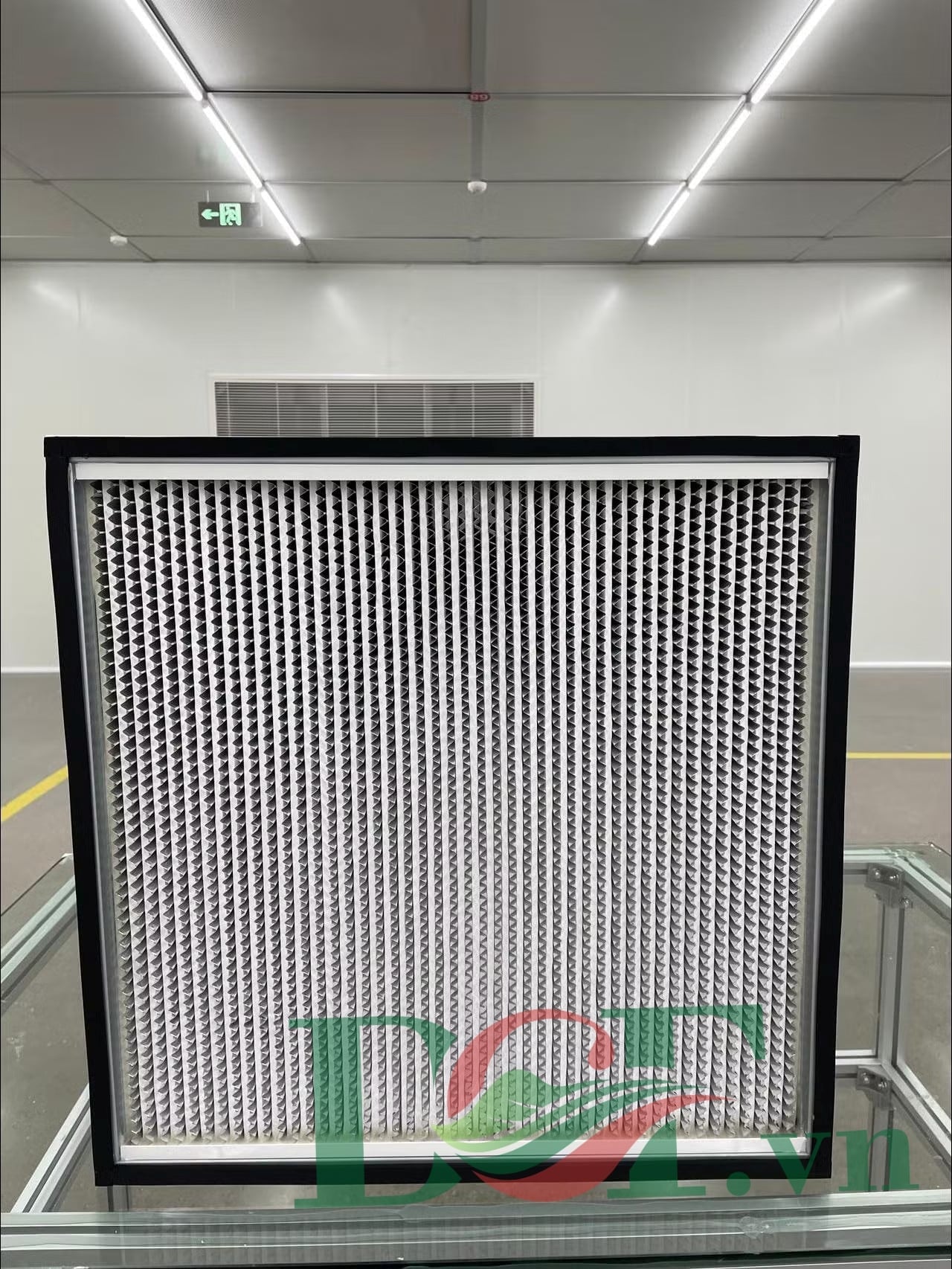 Mẫu DCF lọc Hepa H13 lắp cho phòng sạch