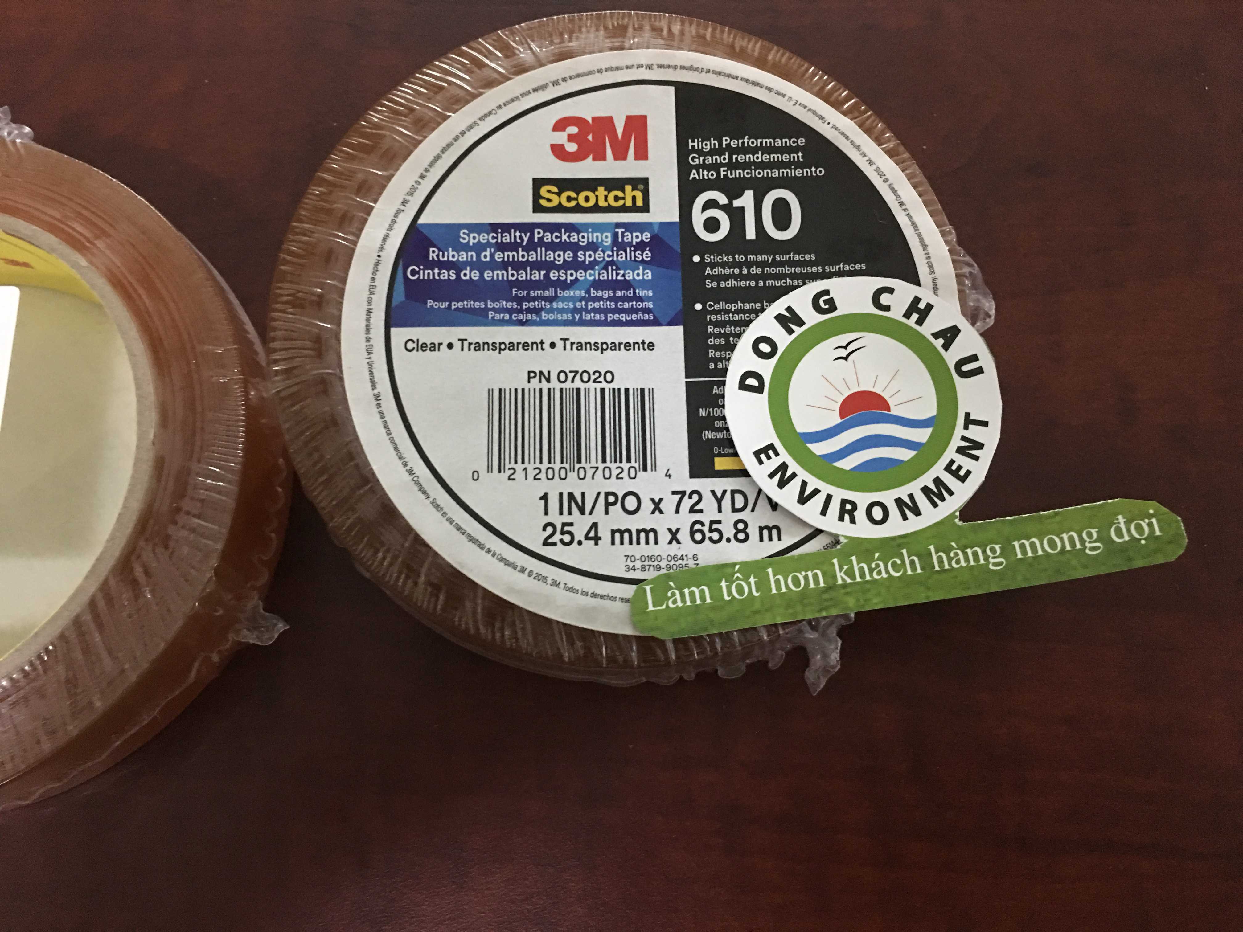 Băng keo công nghiệp test kiểm mực in 3M 610