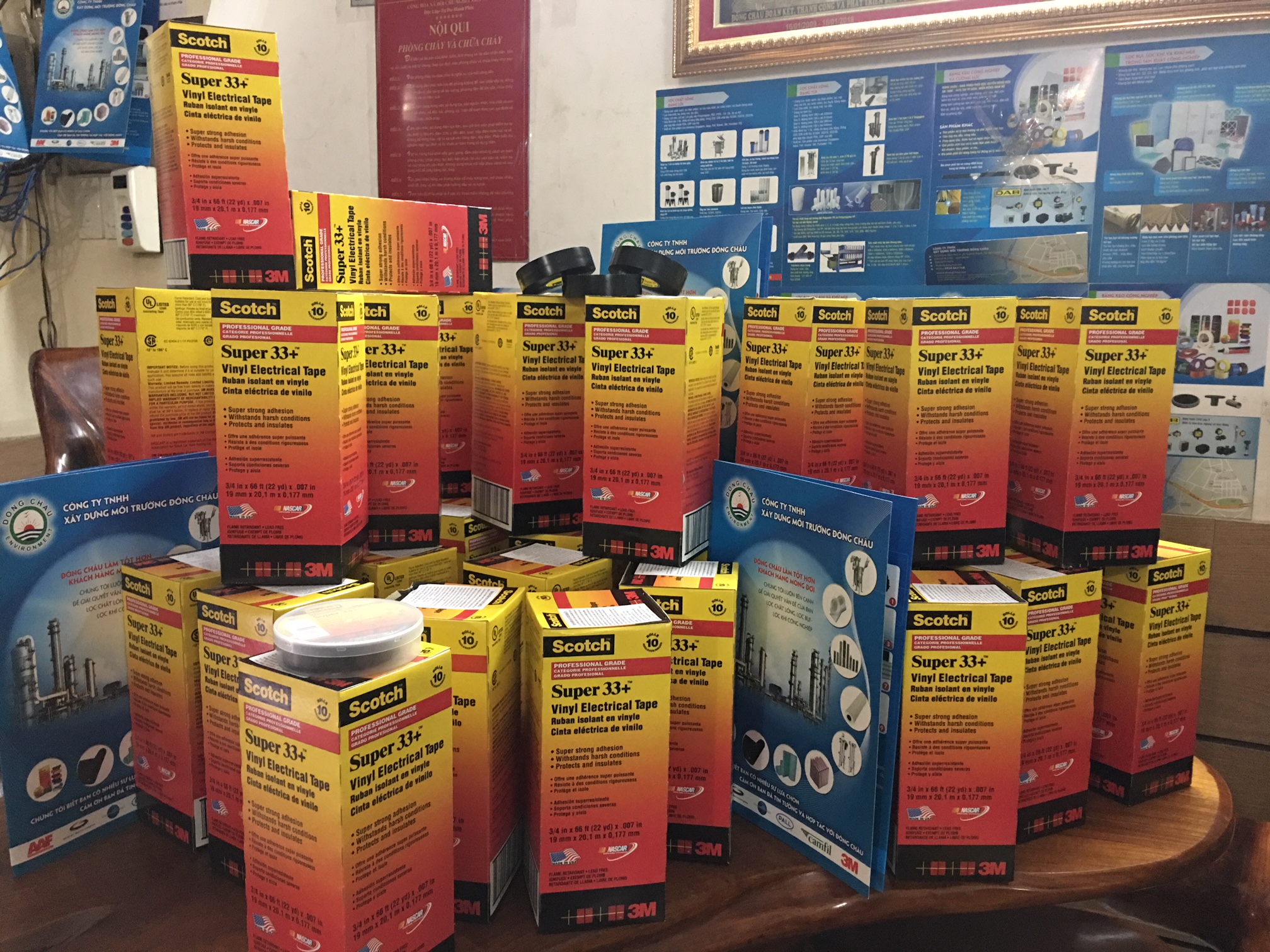 Băng keo cách điện cao cấp 3M super scotch 33 plus