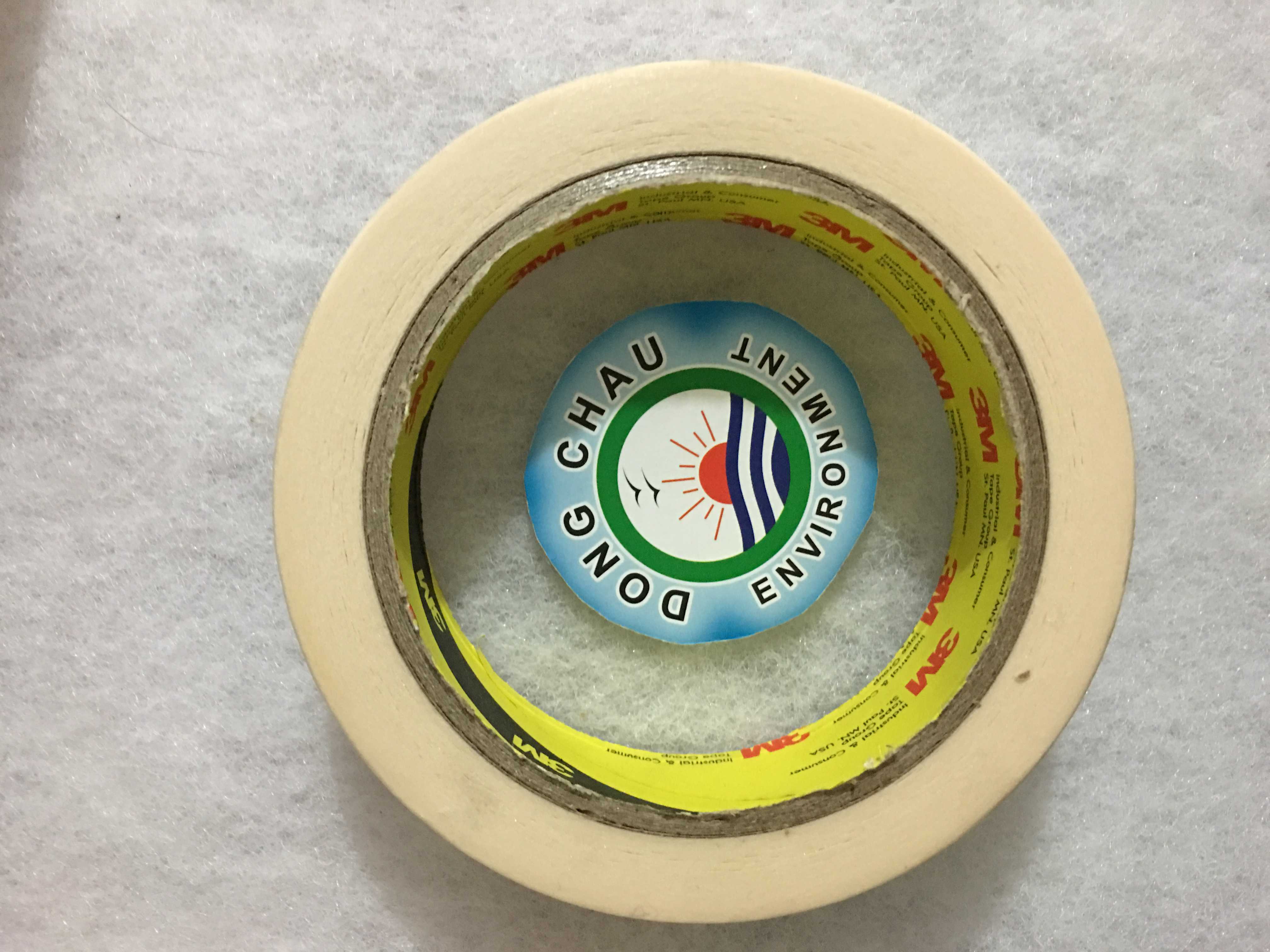 Băng keo giấy che chắn sơn 3M 2600 một mặt