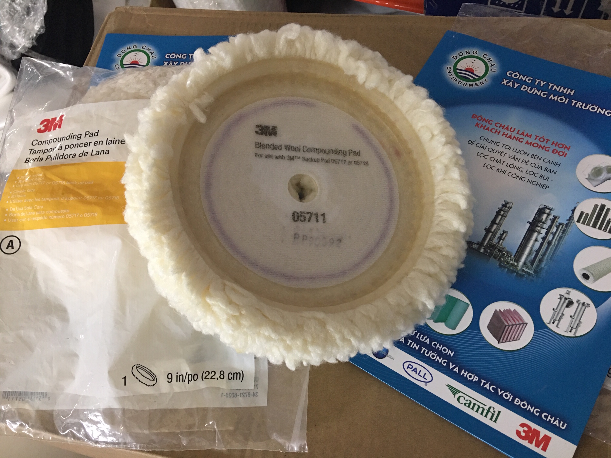 Đông Châu phân phối Bánh lông cừu 9 inch 3M 05711 chính hãng