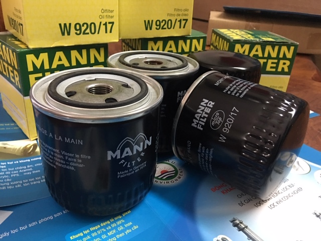 liên hệ đông châu phân phối Bộ Lọc Dầu Nhớt Mann W-920/17