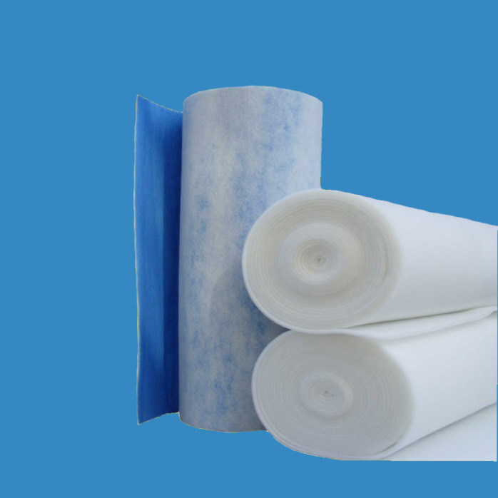 bong-loc-bui Bông lọc bụi G1 dày 10mm màu trắng xanh