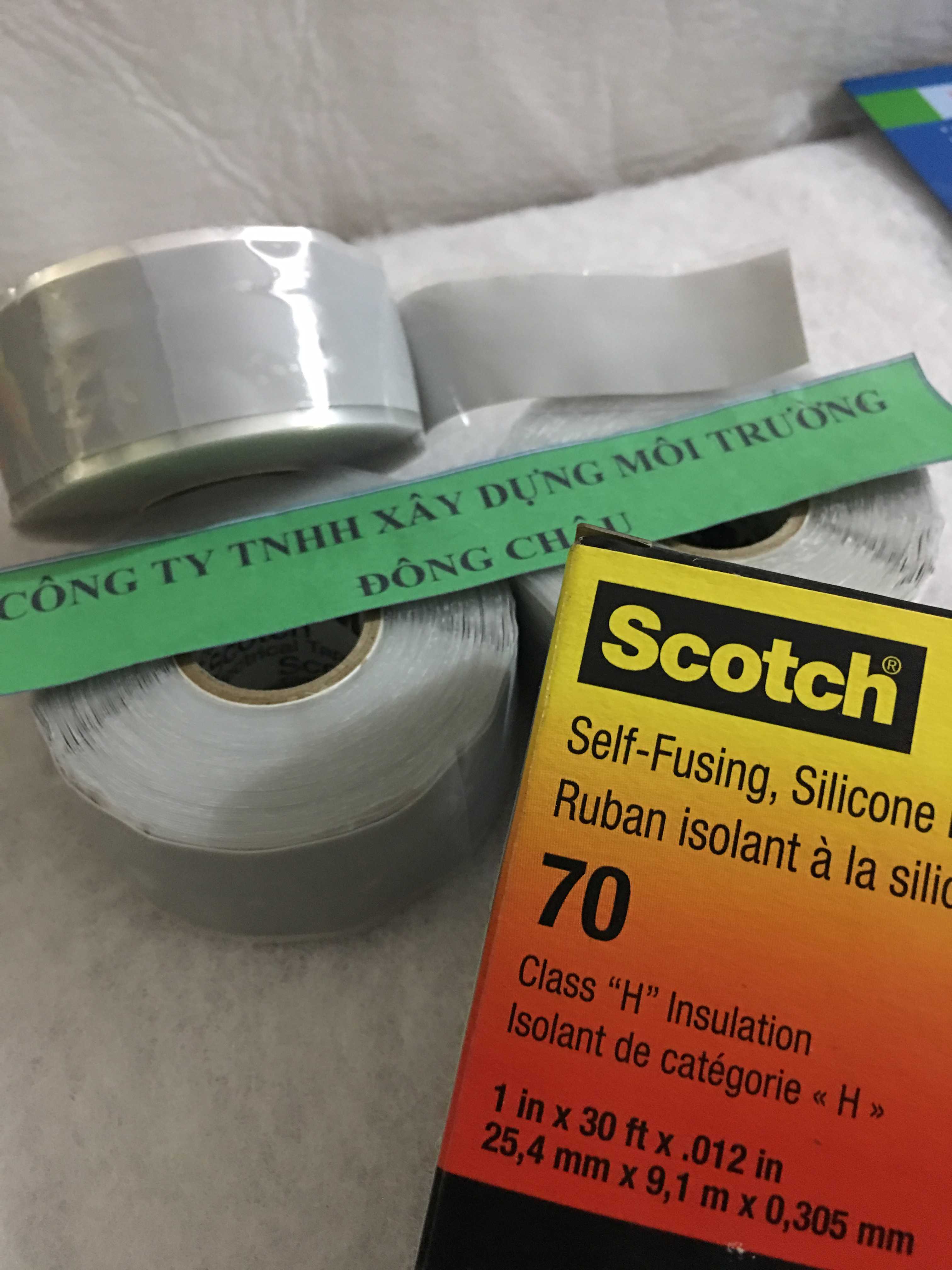 Băng keo cao su cách điện 3M silicone 70