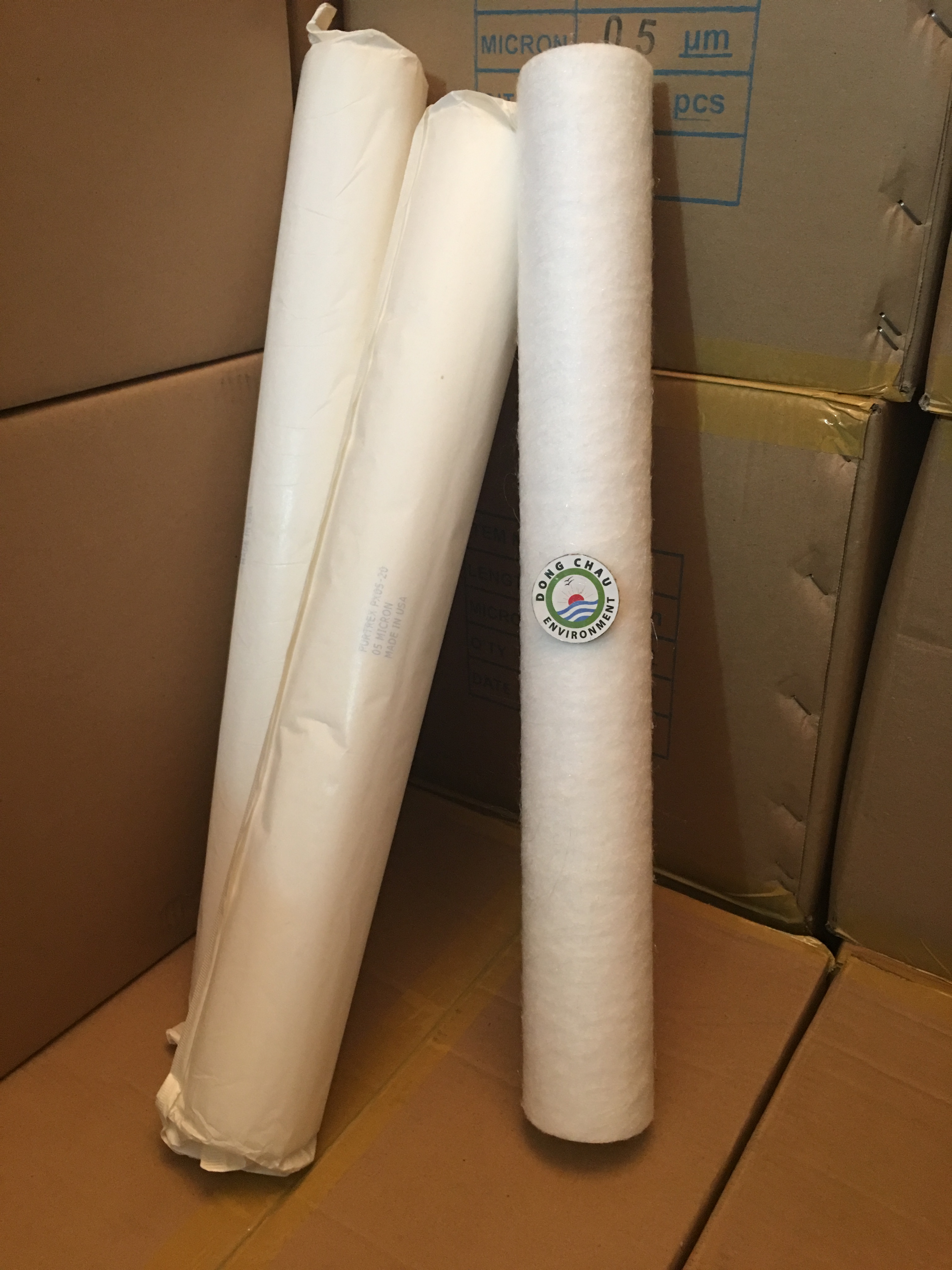 liên hệ đông châu phân phối Lõi lọc nén 5 micron 20 inch của Mỹ