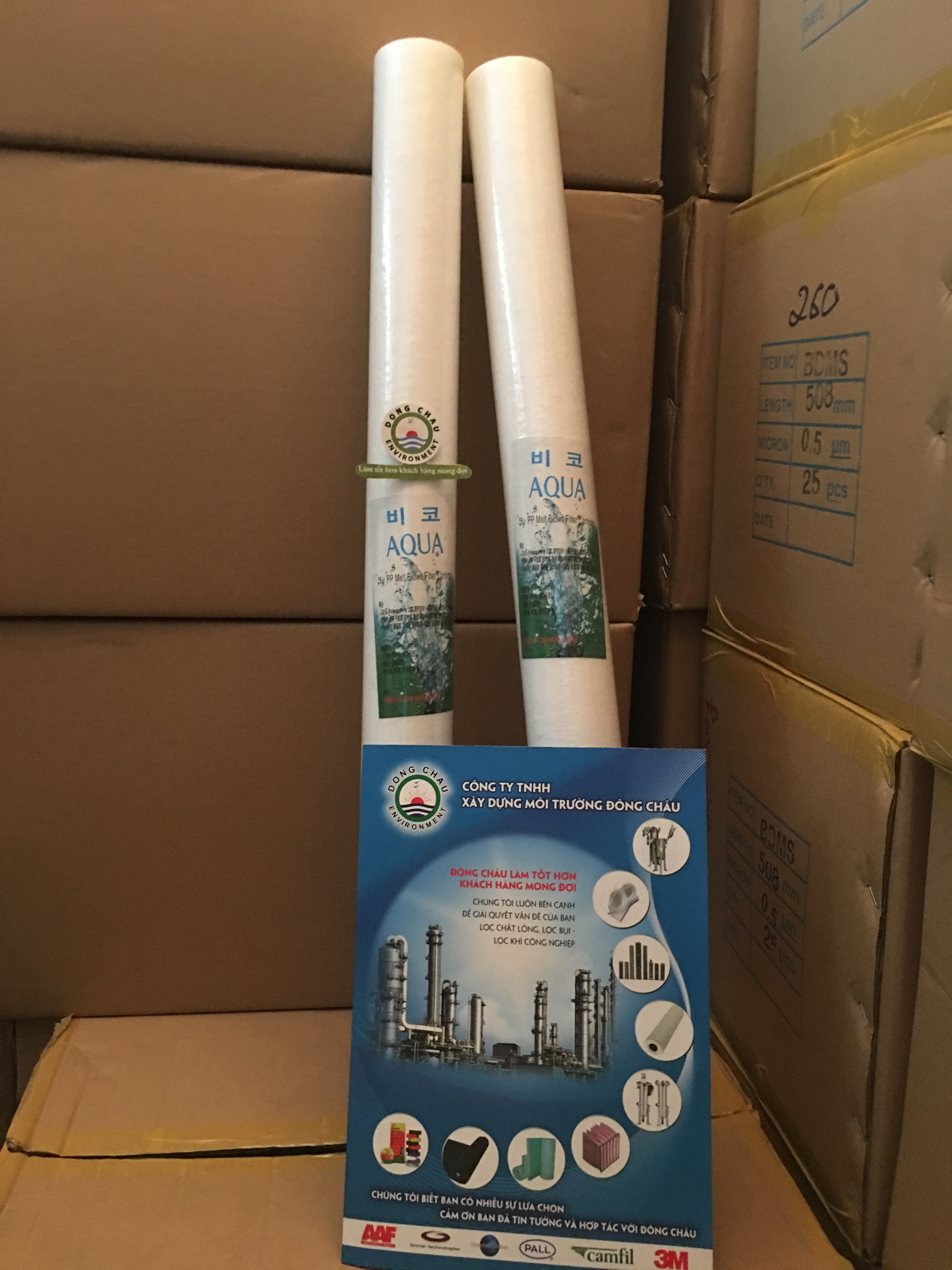 liên hệ đông châu phân phối Lõi lọc nén 1 micron 30 inch