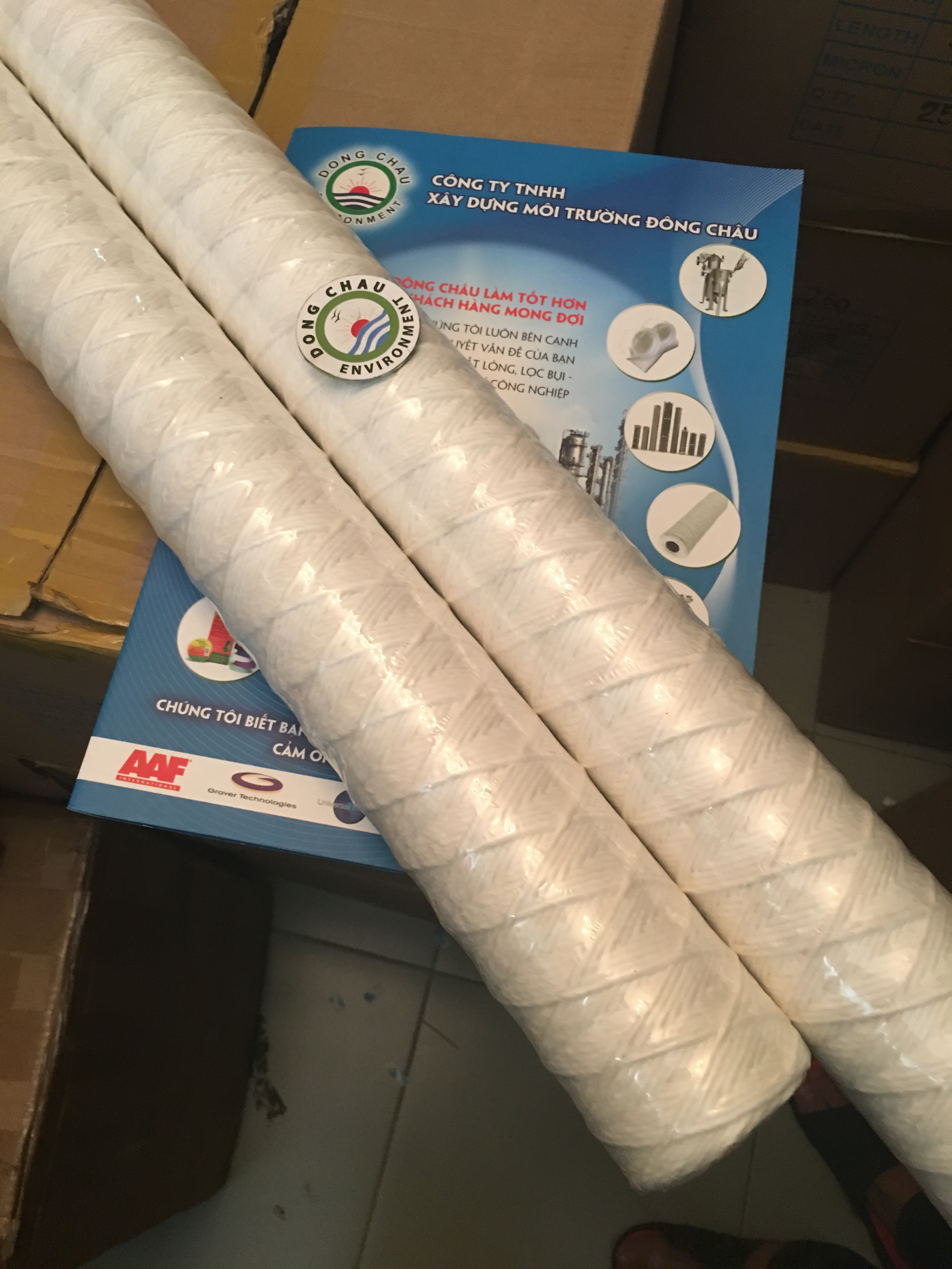 Lõi lọc sợi Aqua 10 micron 40 inch