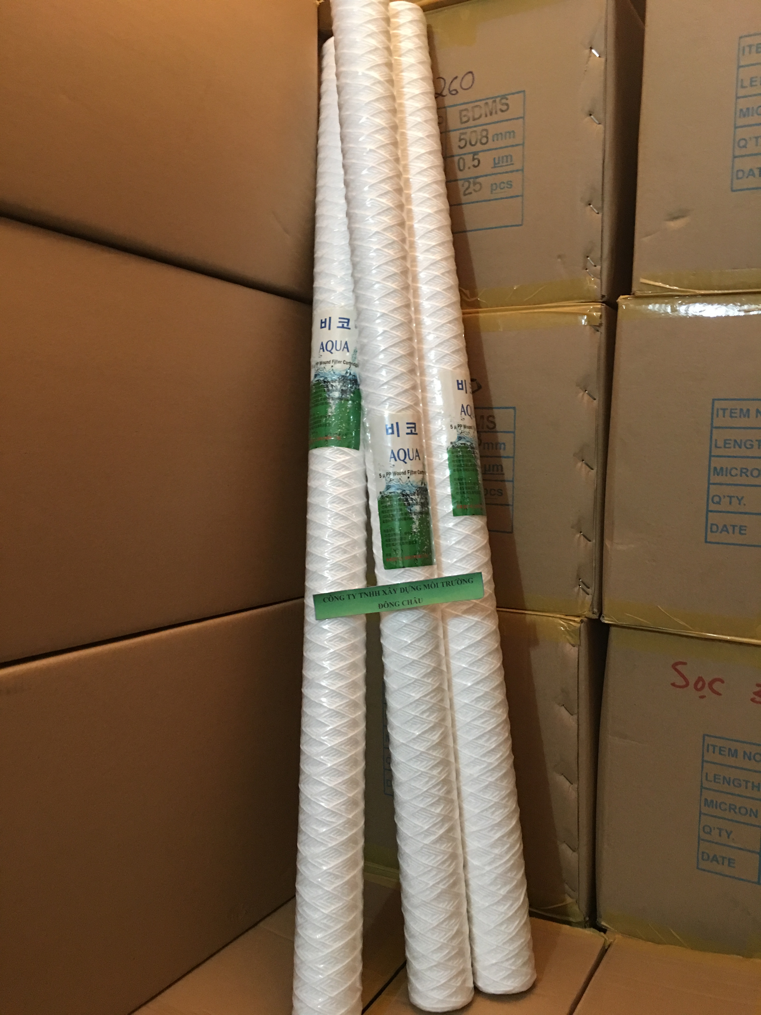 Lõi lọc sợi Aqua 5 micron 40 inch