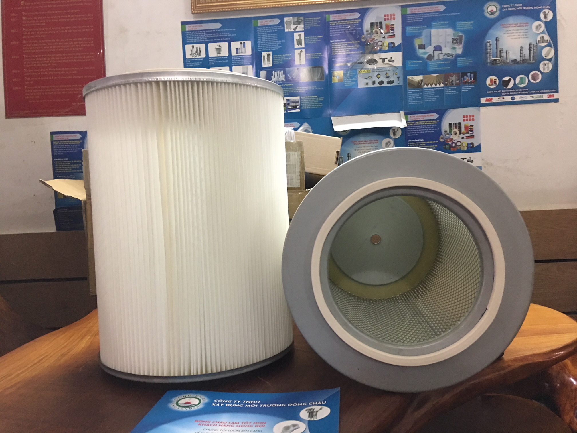 liên hệ đông châu sản xuất Phin lọc bụi PE Ron Silicon chịu nhiệt độ cao