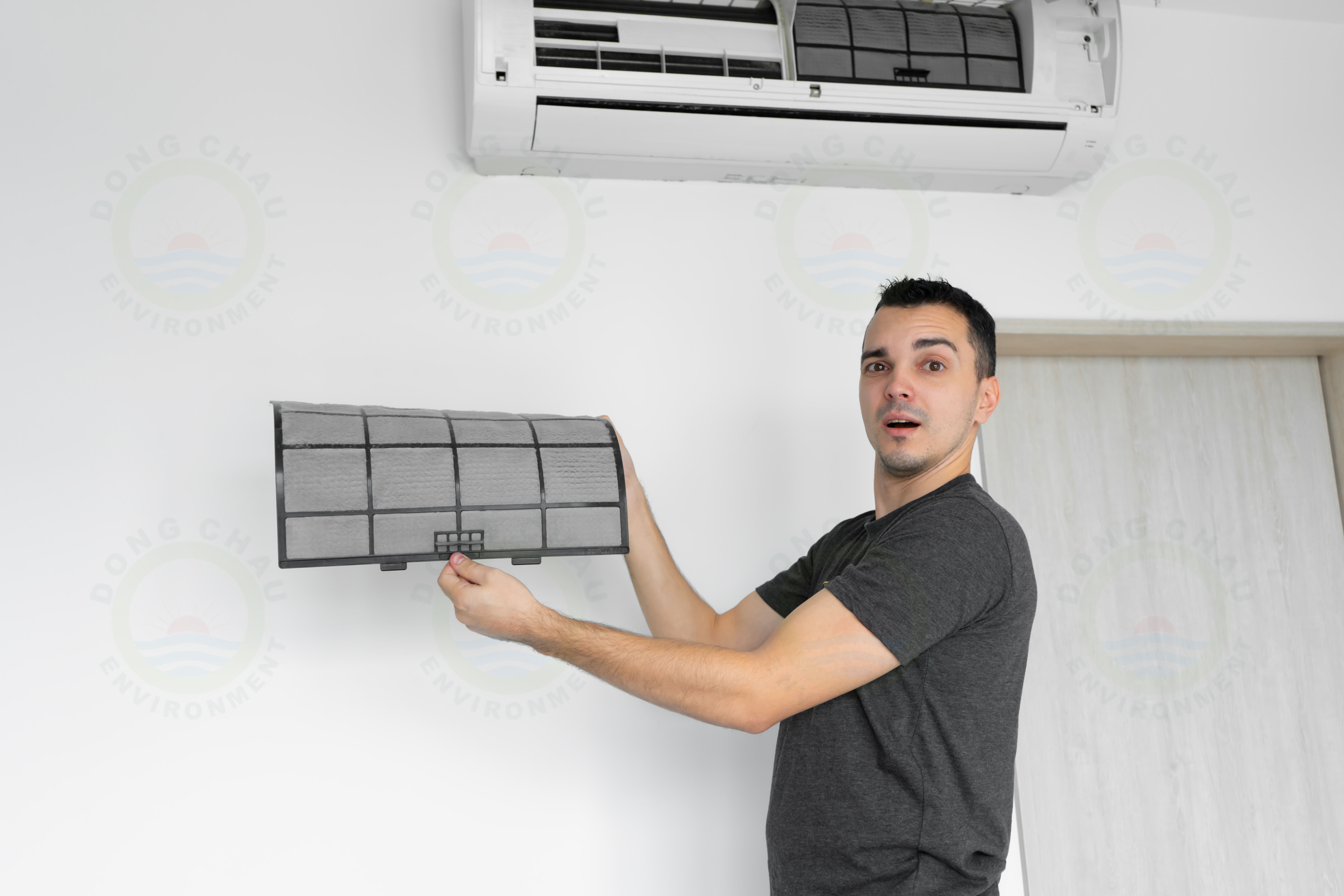 Nhà máy đông châu sản xuất Khung lưới lọc máy lạnh, máy điều hòa không khí