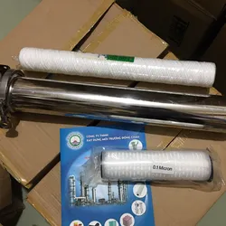 Cốc lọc lõi doe 20 inch clamp